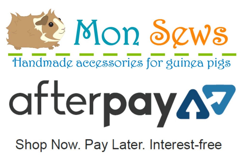 Mon sews now has Afterpay